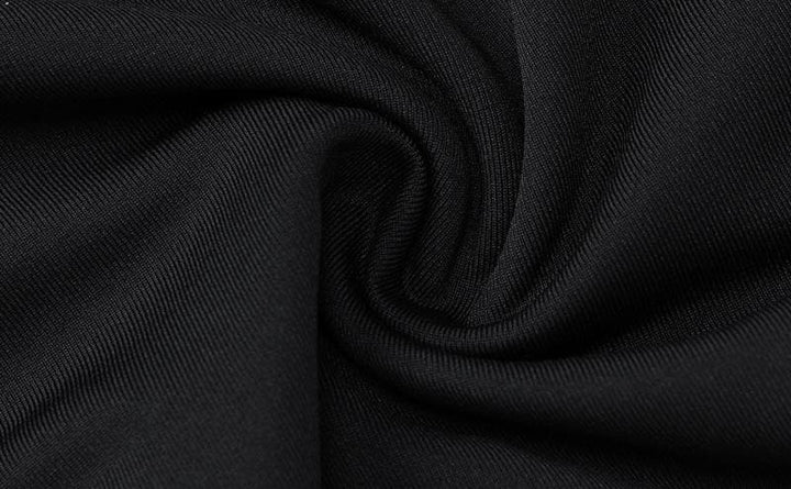 Riga mai gajeren hannu mai zagaye da wuyan hannu mara baya | Kayan Biki na Mata