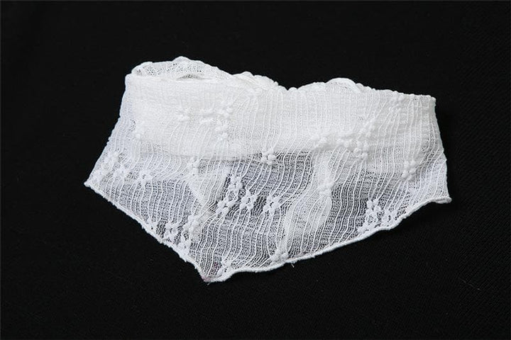 Ruched ruffle lace 2-way v neck cami mini dress  | Festival Outfits Women