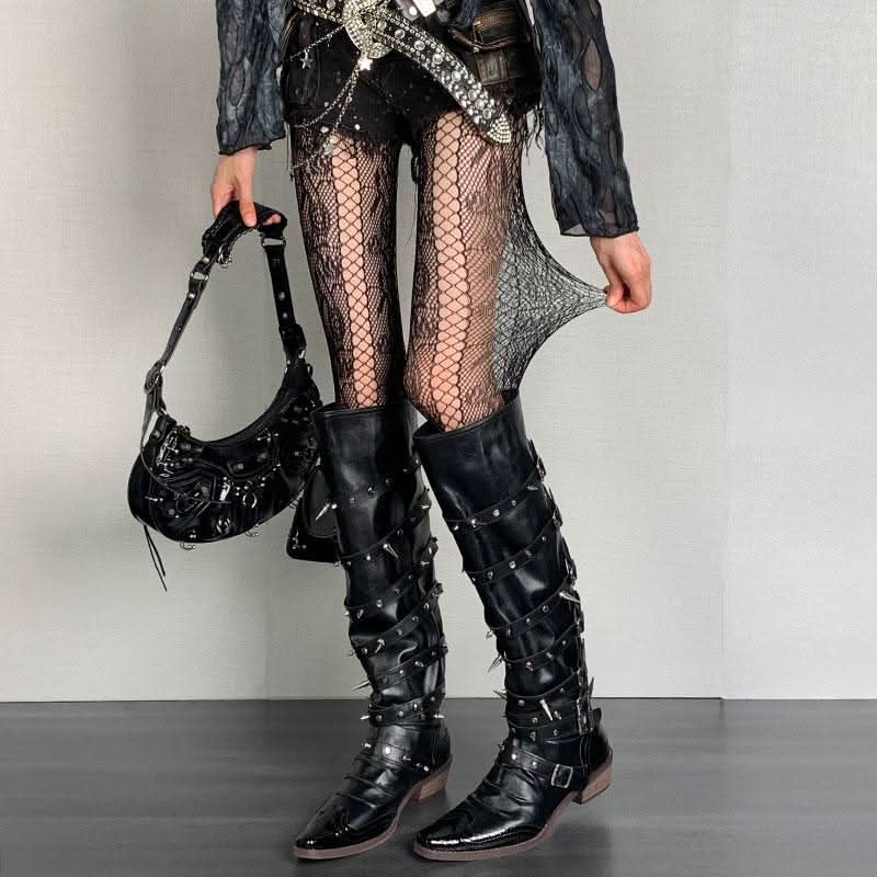 Hollow out lace flower pattern tights  | Festival Outfits Women