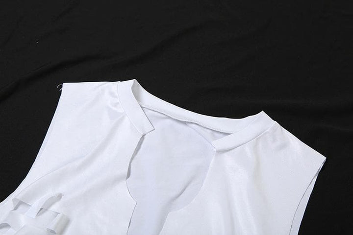 Saitin siket mai tsayi mara hannu | Kayan Biki na Mata