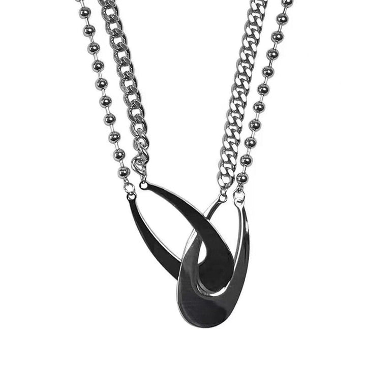 Cuban faux pearl layered choker necklace  | Festival Outfits Women