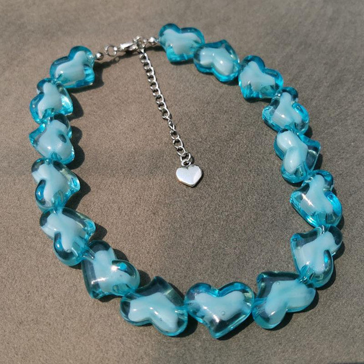 Beaded multicolor acrylic bracelet  | Festival Outfits Women