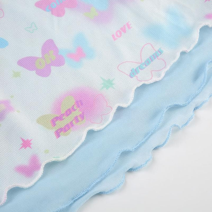 Bowknot malam buɗe ido raga mai kama da malam buɗe ido | Kayan Biki na Mata