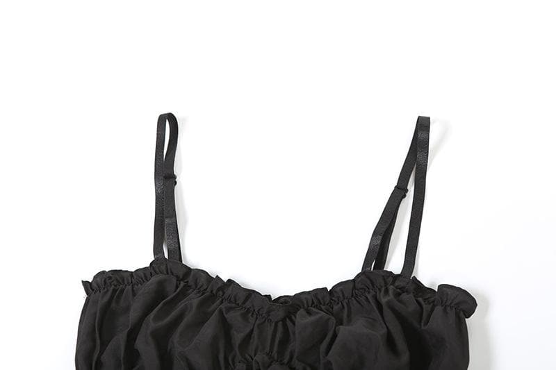 Smocked ruched low rise pant set-final-sale  | Festival Outfits Women