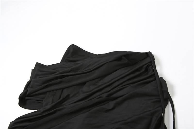 Cap sleeve ruched solid pant set  | Festival Outfits Women