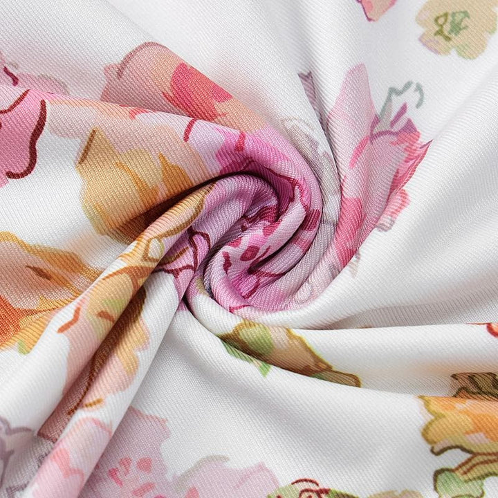 Sweetheart neck flower print cami maxi dress  | Festival Outfits Women