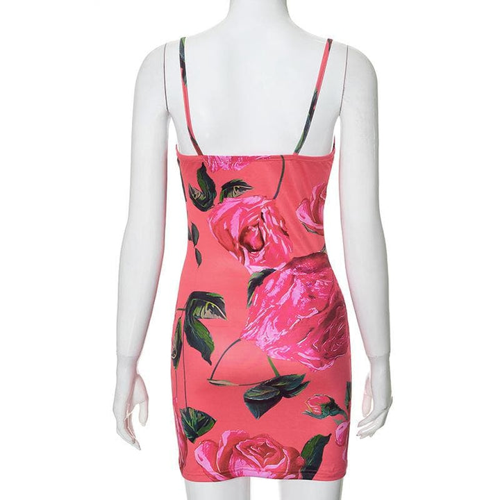 Riga mai launin ruwan hoda mai kama da na baya mai kama da na cami | Kayan Biki na Mata