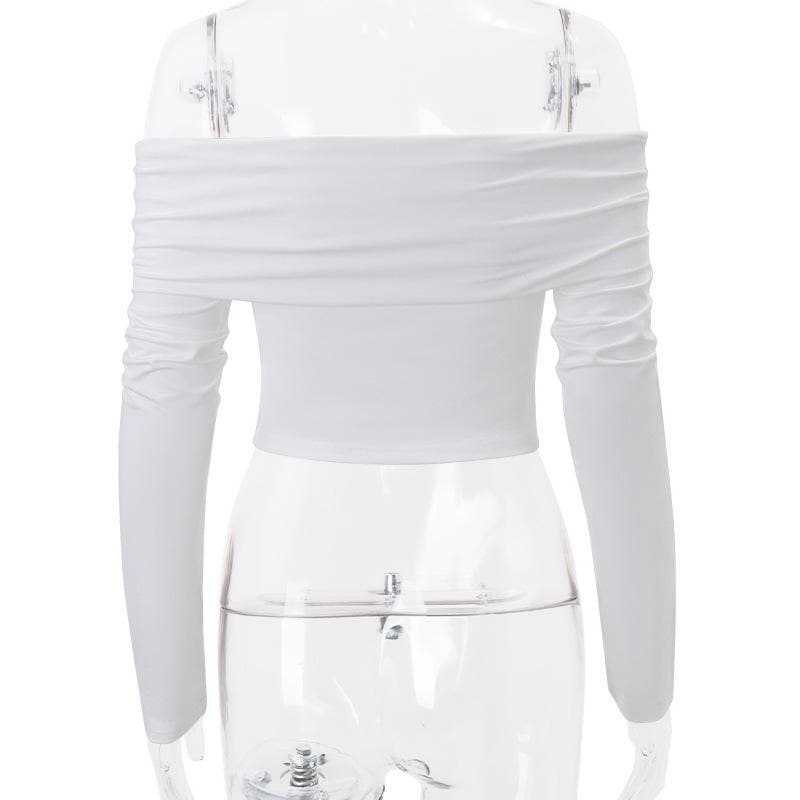 Ribbon dogon hannu mai kauri daga kafada | Kayan Biki na Mata