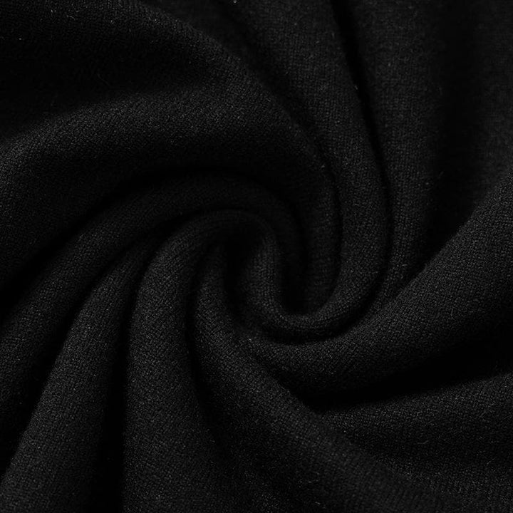 Long flared sleeve v neck ruched top  | Festival Outfits Women