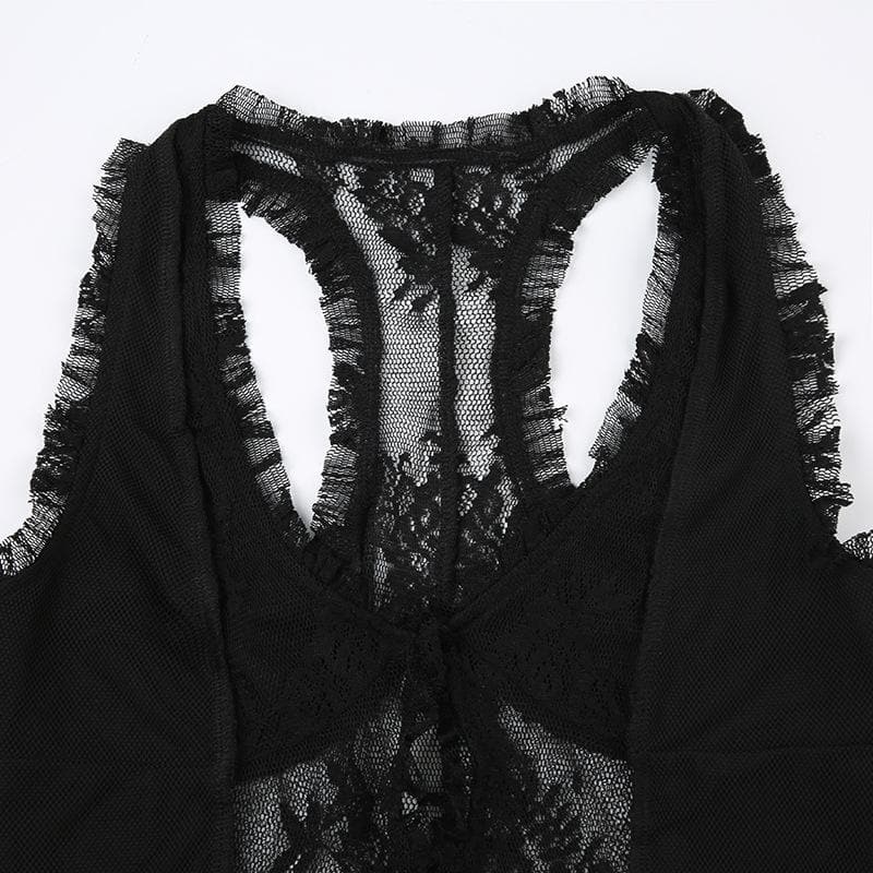 Takardar da aka yanke daga saman da aka yi da lace mai kauri ta U | Kayan Biki na Mata