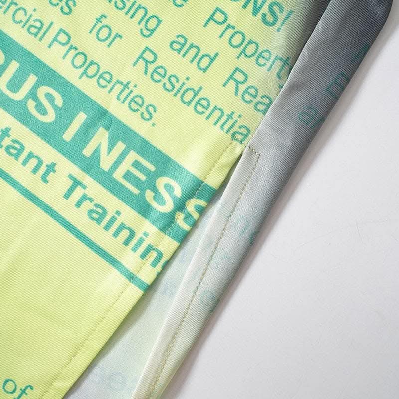 Letter print contrast slit backless sleeveless tube maxi dress-final-sale  | Festival Outfits Women