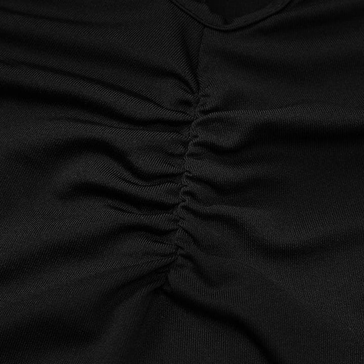 Halter hollow out backless v neck slit cut out midi dress  | Festival Outfits Women