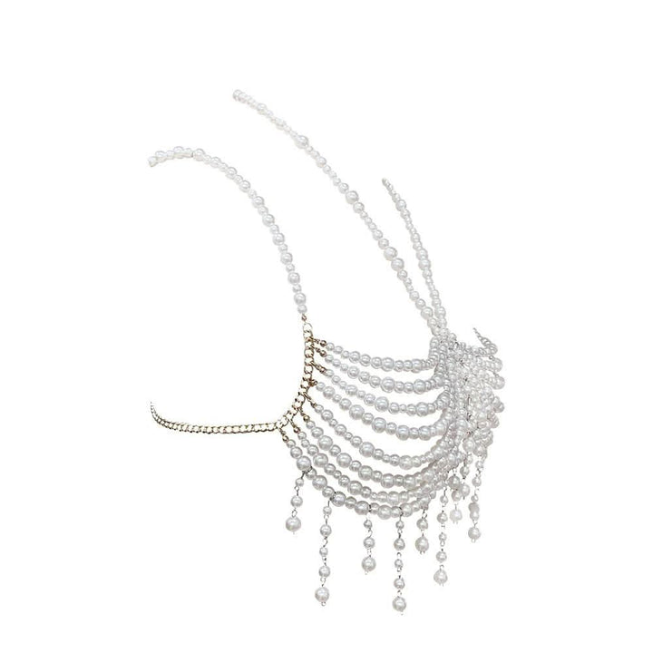 Halter beaded tassels hollow out crop cut out top  | Festival Outfits Women