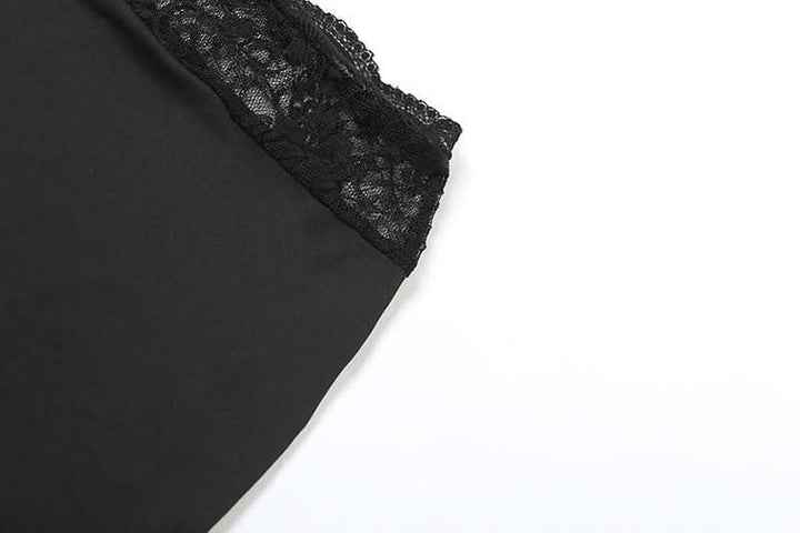 Halter v neck lace backless maxi skirt set  | Festival Outfits Women