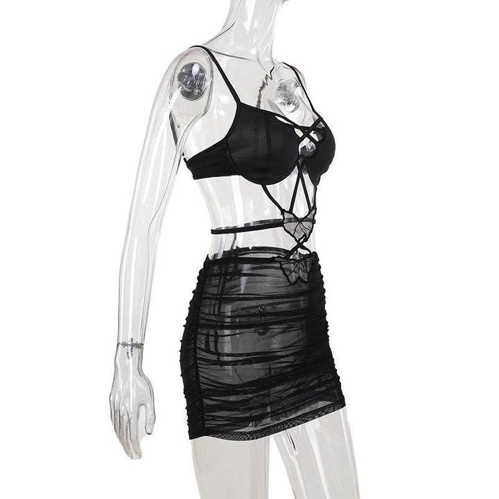 Riga mai kama da malam buɗe ido mai kama da malam buɗe ido | Kayan Biki na Mata