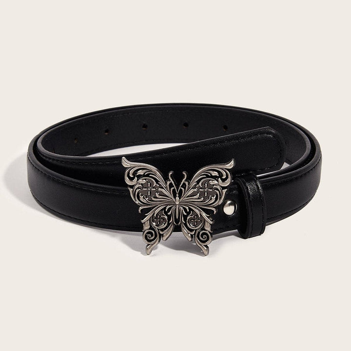 Butterfly PU leather adjustable belt  | Festival Outfits Women