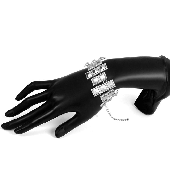 Rhinestone irregular chain bracelet  | Festival Outfits Women