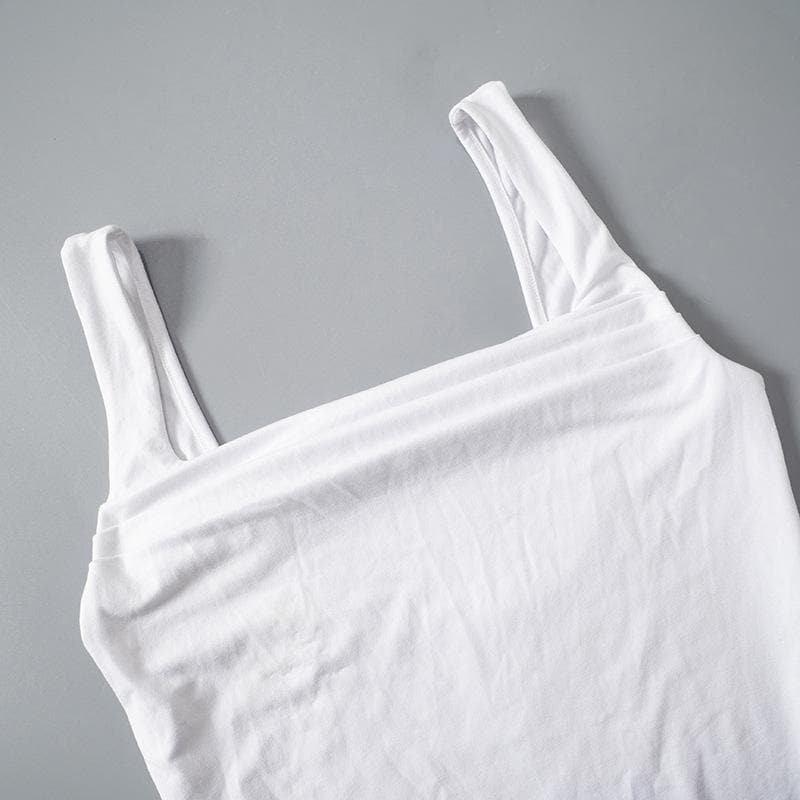 Riga mai kauri mai kauri mai wuyan murabba'i | Kayan Biki na Mata