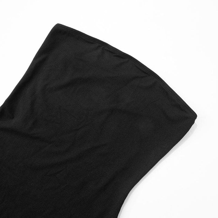 Gloves off shoulder backless tube maxi dress  | Festival Outfits Women