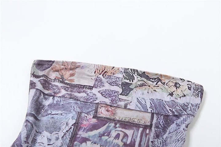 Riga mai kama da bututun midi mai kama da juna | Kayan Biki na Mata