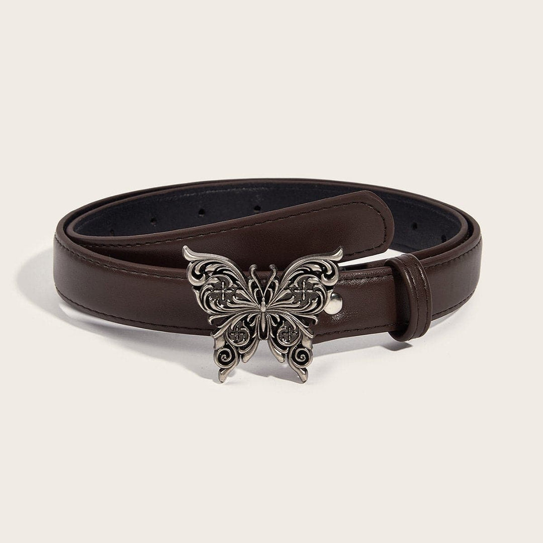 Butterfly PU leather adjustable belt  | Festival Outfits Women