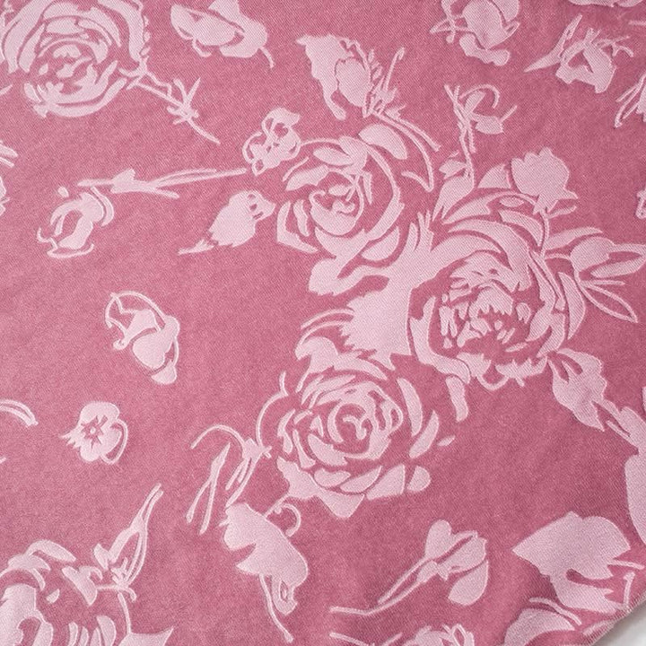 Lace hem v neck flower print velvet maxi dress  | Festival Outfits Women