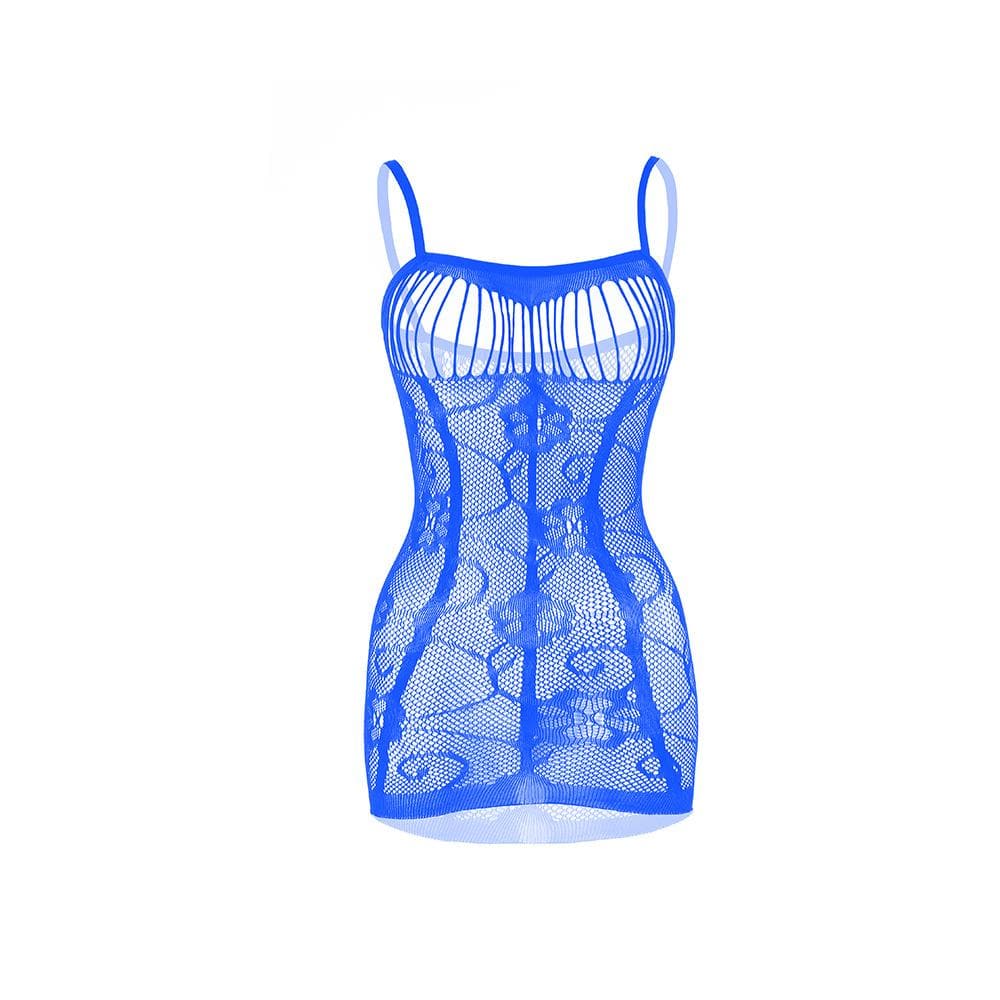 Lace hollow out solid cami cut out mini dress  | Festival Outfits Women