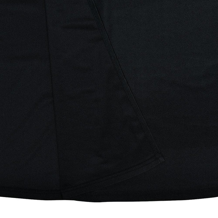 Off shoulder gloves flower applique high slit tube maxi dress  | Festival Outfits Women