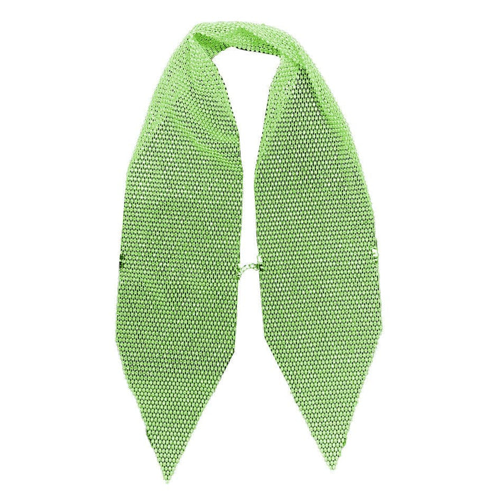 Halter fishnet beaded see through metal chain top  | Festival Outfits Women-final-sale