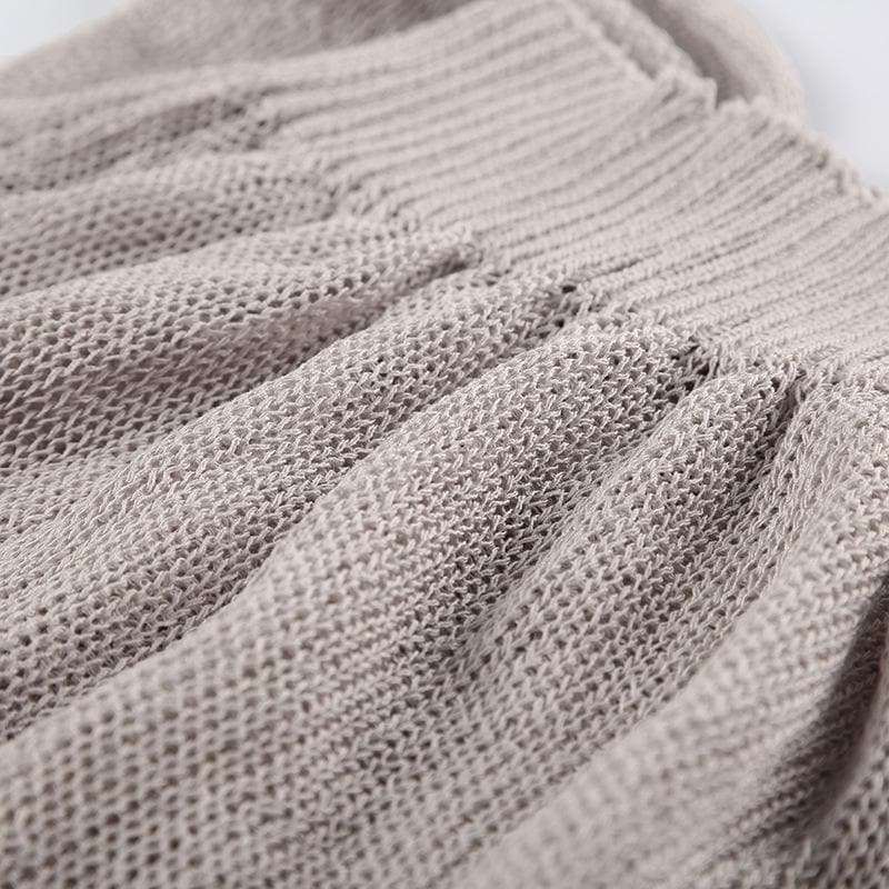 Tufafin Halter mai kauri mara baya | Kayan Biki na Mata