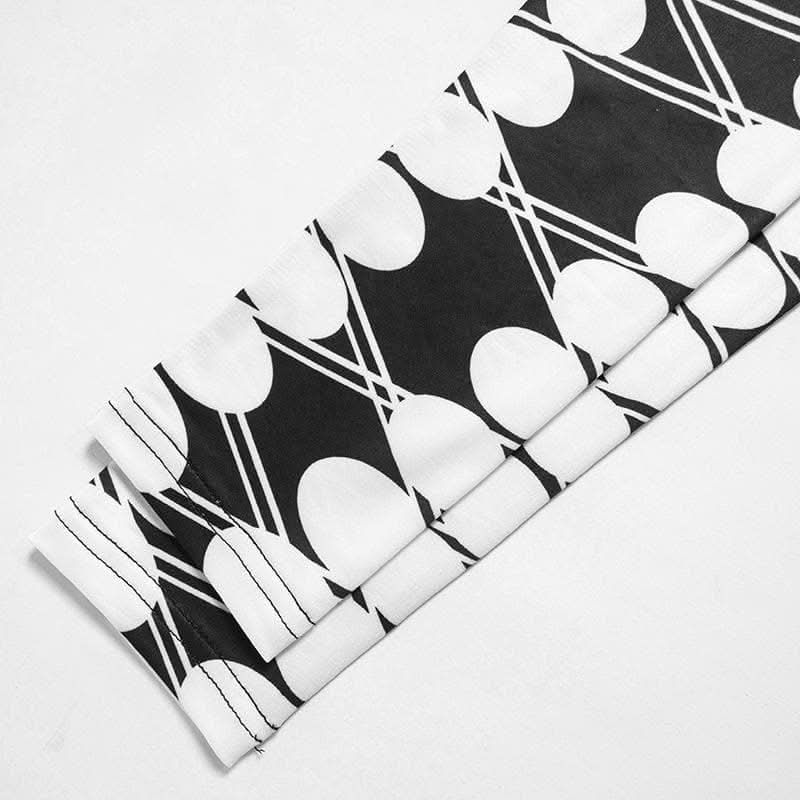 Long sleeve polka dot u neck contrast midi dress-final-sale  | Festival Outfits Women