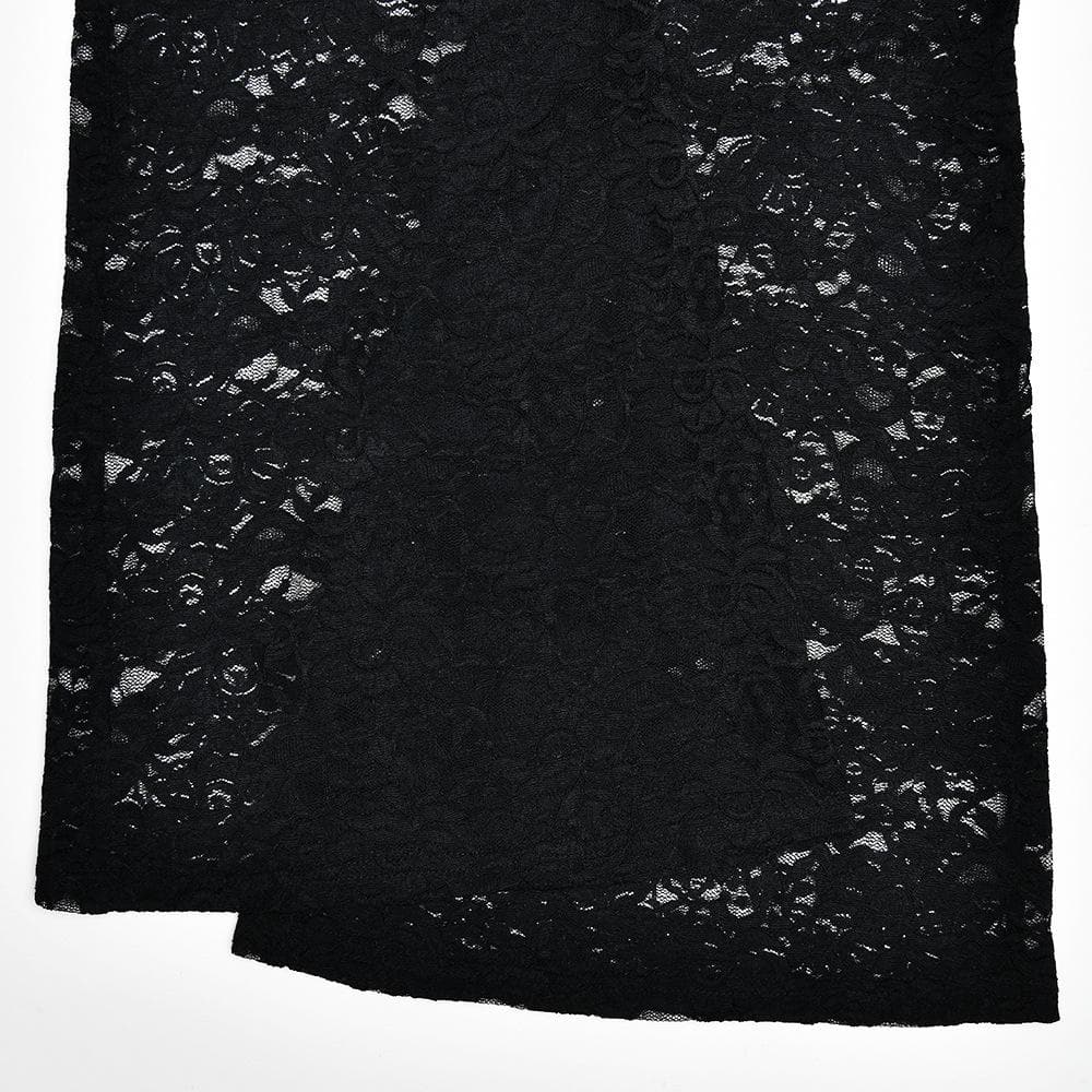 Halter lace lace up see through jumpsuit  | Festival Outfits Women