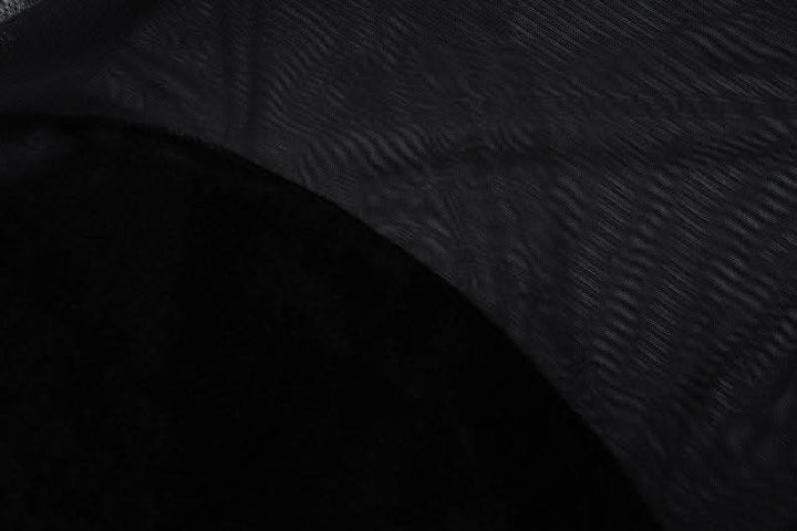 Self tie mesh patchwork backless velvet solid cami maxi dress-final-sale  | Festival Outfits Women
