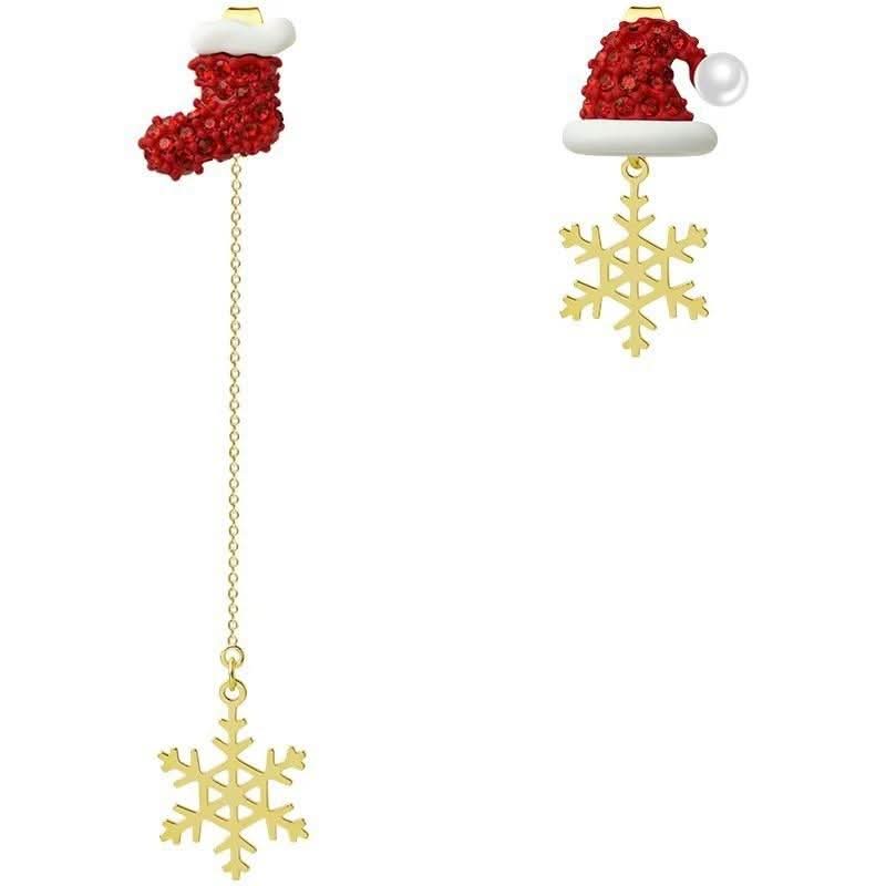 Irregular pendant christmas tree decor drop earrings  | Festival Outfits Women