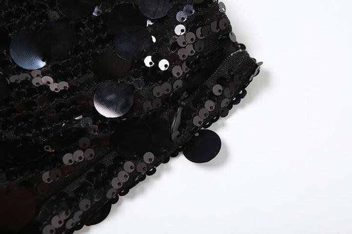 Glitter fluffy A line mini skirt  | Festival Outfits Women