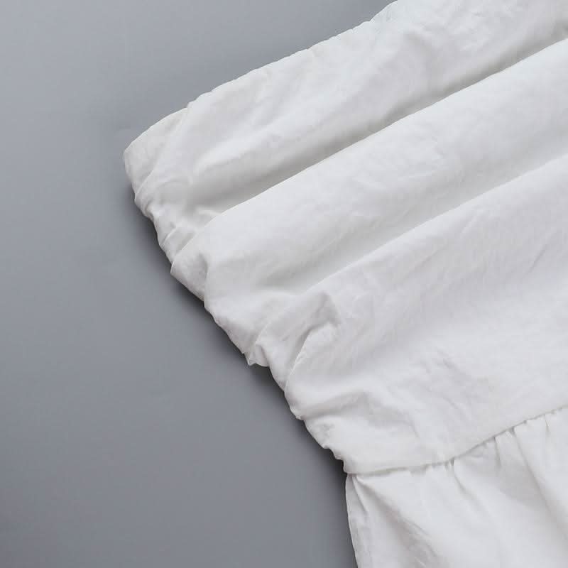 Backless ruched tube mini dress  | Festival Outfits Women