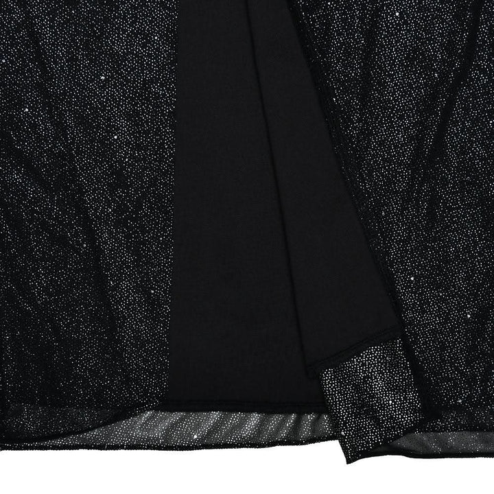 Slit ruched backless irregular tube maxi dress  | Festival Outfits Women