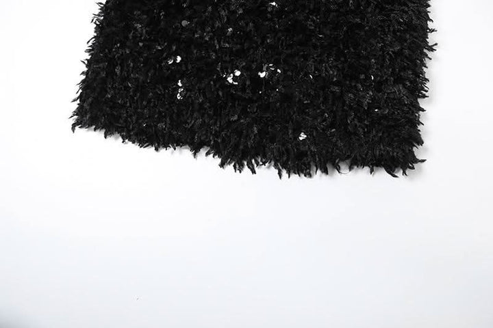 Sweetheart neck glitter mini dress  | Festival Outfits Women