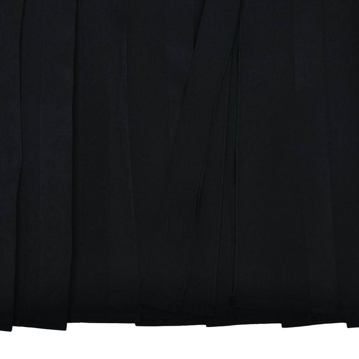 Sleeveless turnover collar button pleated maxi skirt set  | Festival Outfits Women