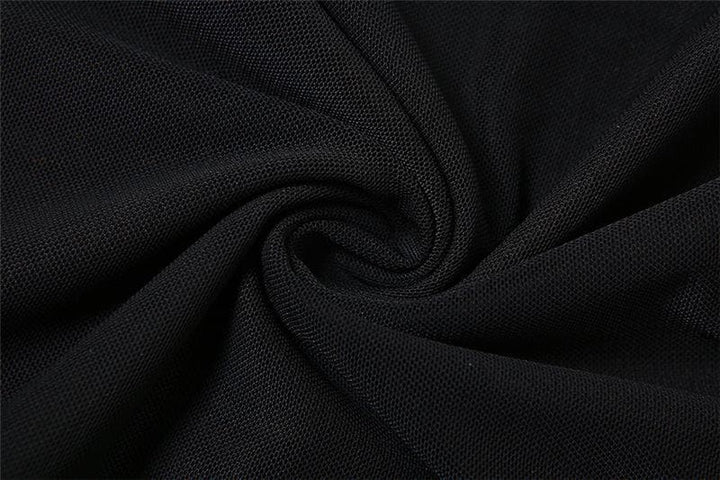 Halter cowl neck flower applique ruffle maxi dress  | Festival Outfits Women