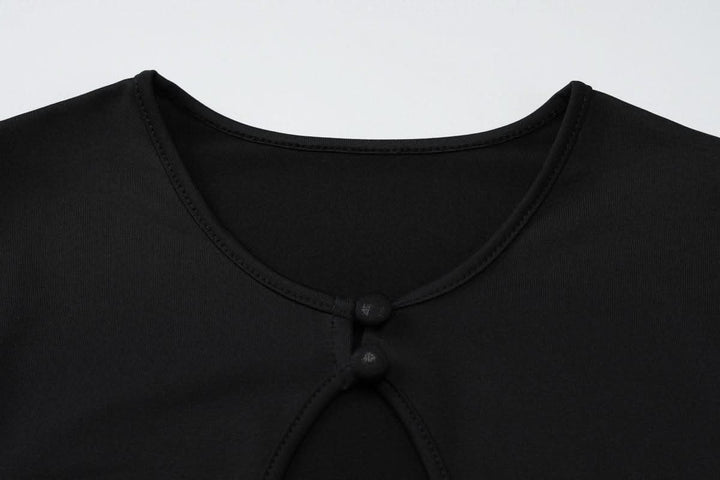 Long sleeve hollow out bowknot pant set  | Festival Outfits Women