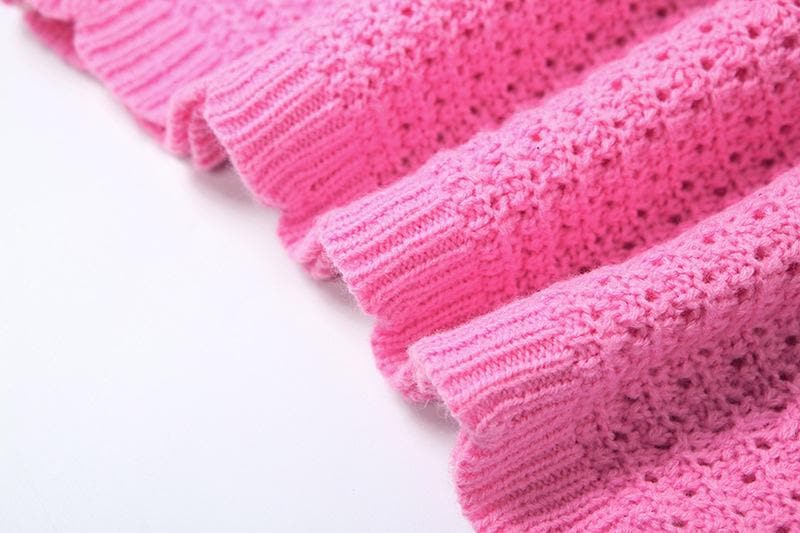 Rigar maxi mai laushi da aka saka da wuyan V | Kayan Biki na Mata