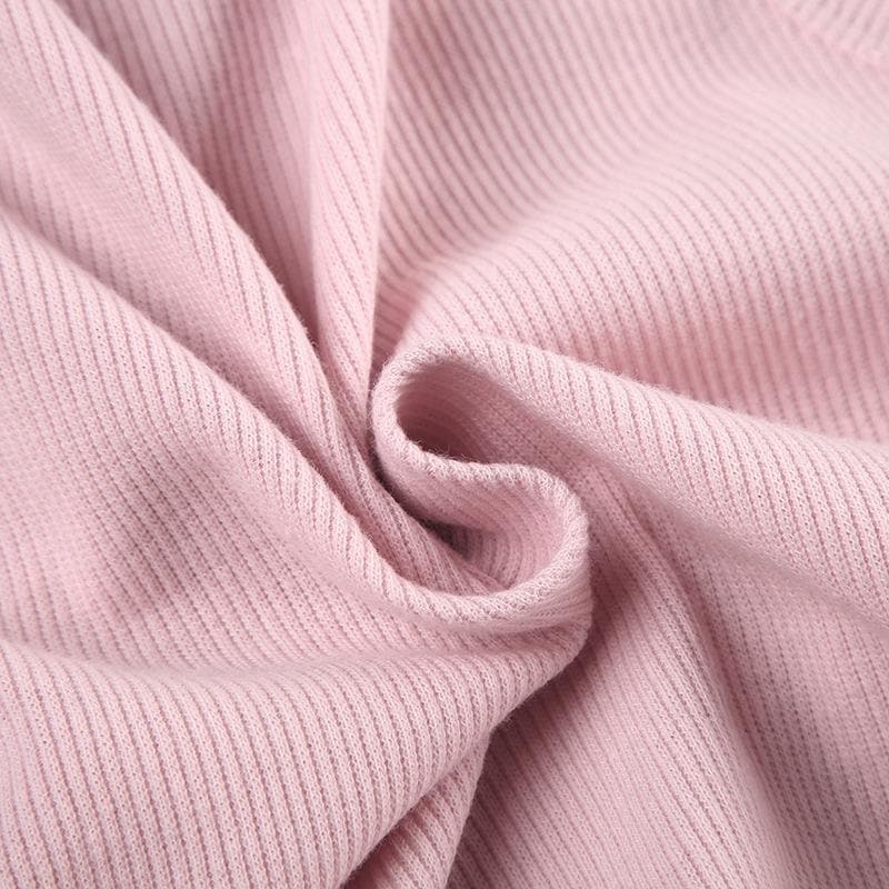 Tufafin dinki na Crewneck mai buga rubutu | Kayan Biki na Mata