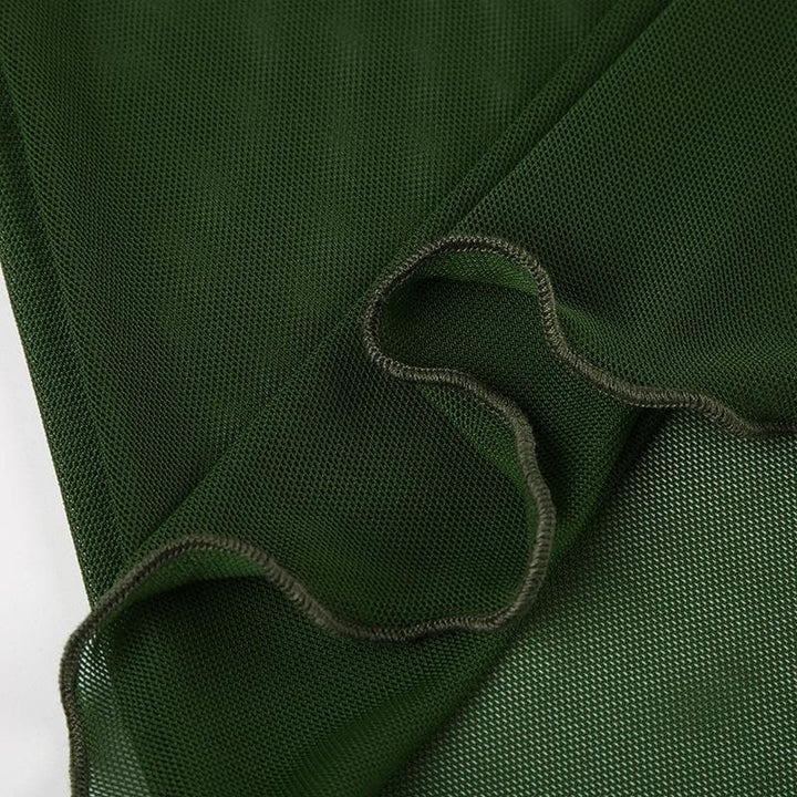 Rigar midi mara tsari mai kama da ta Ruffle | Kayan Biki na Mata