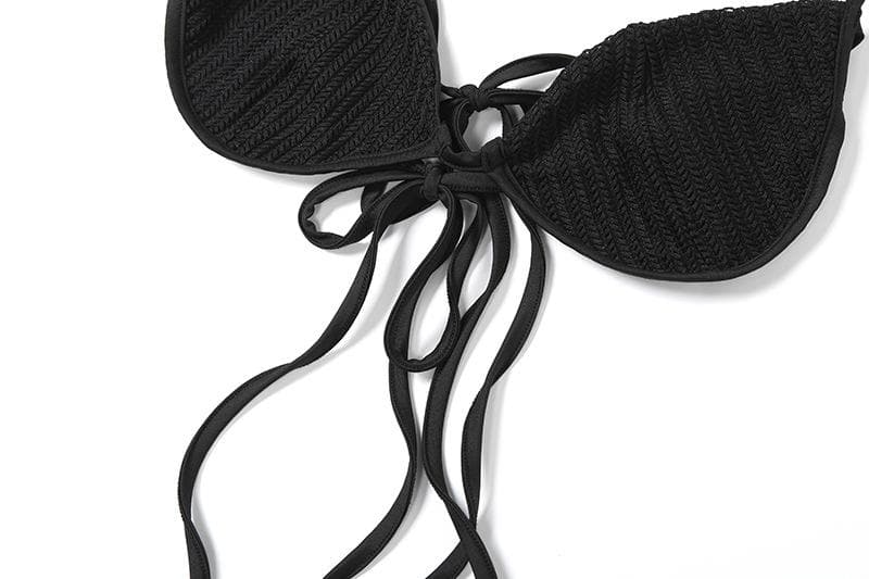 Halter shrug textured see through pant set-final-sale  | Festival Outfits Women