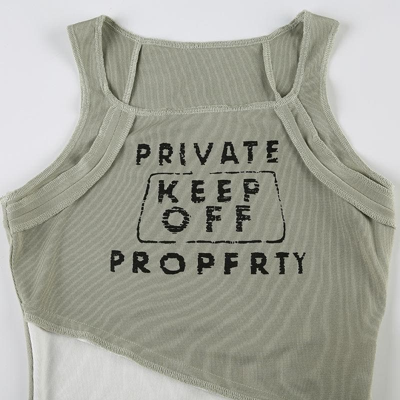 Riga mai siffar wuyan murabba'i mai siffar tanki mara tsari | Kayan Biki na Mata