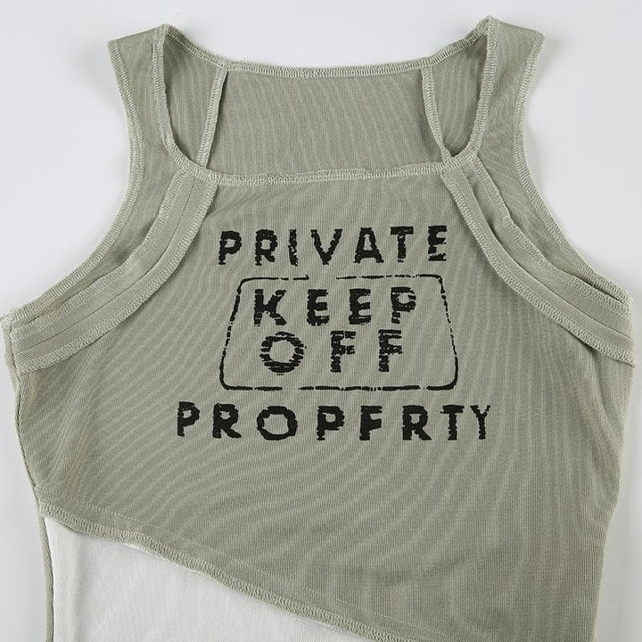 Riga mai siffar wuyan murabba'i mai siffar tanki mara tsari | Kayan Biki na Mata