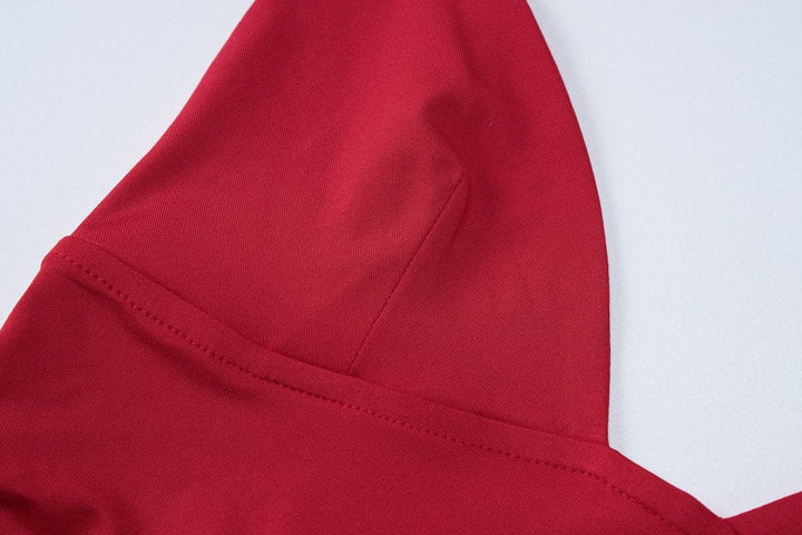 Ruched backless solid crop top  | Festival Outfits Women