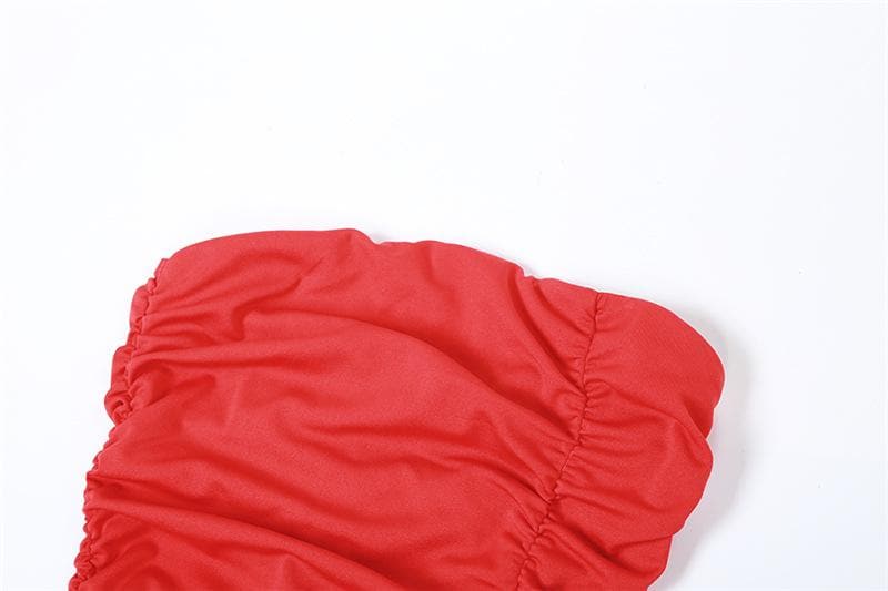 Rigar maxi mai kauri mara baya mai kauri | Kayan Biki na Mata