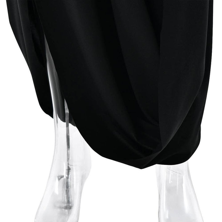U neck ruched solid backless cami maxi dress-final-sale  | Festival Outfits Women